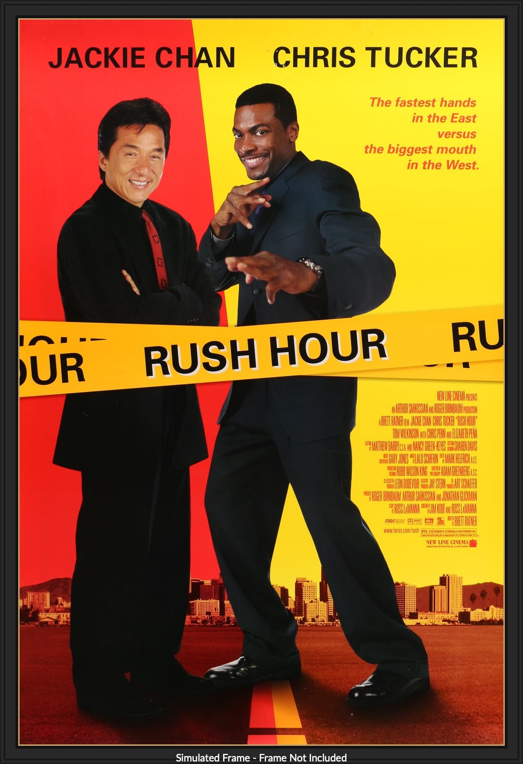 Rush Hour (1998) original movie poster for sale at Original Film Art - Vintage Movie Posters