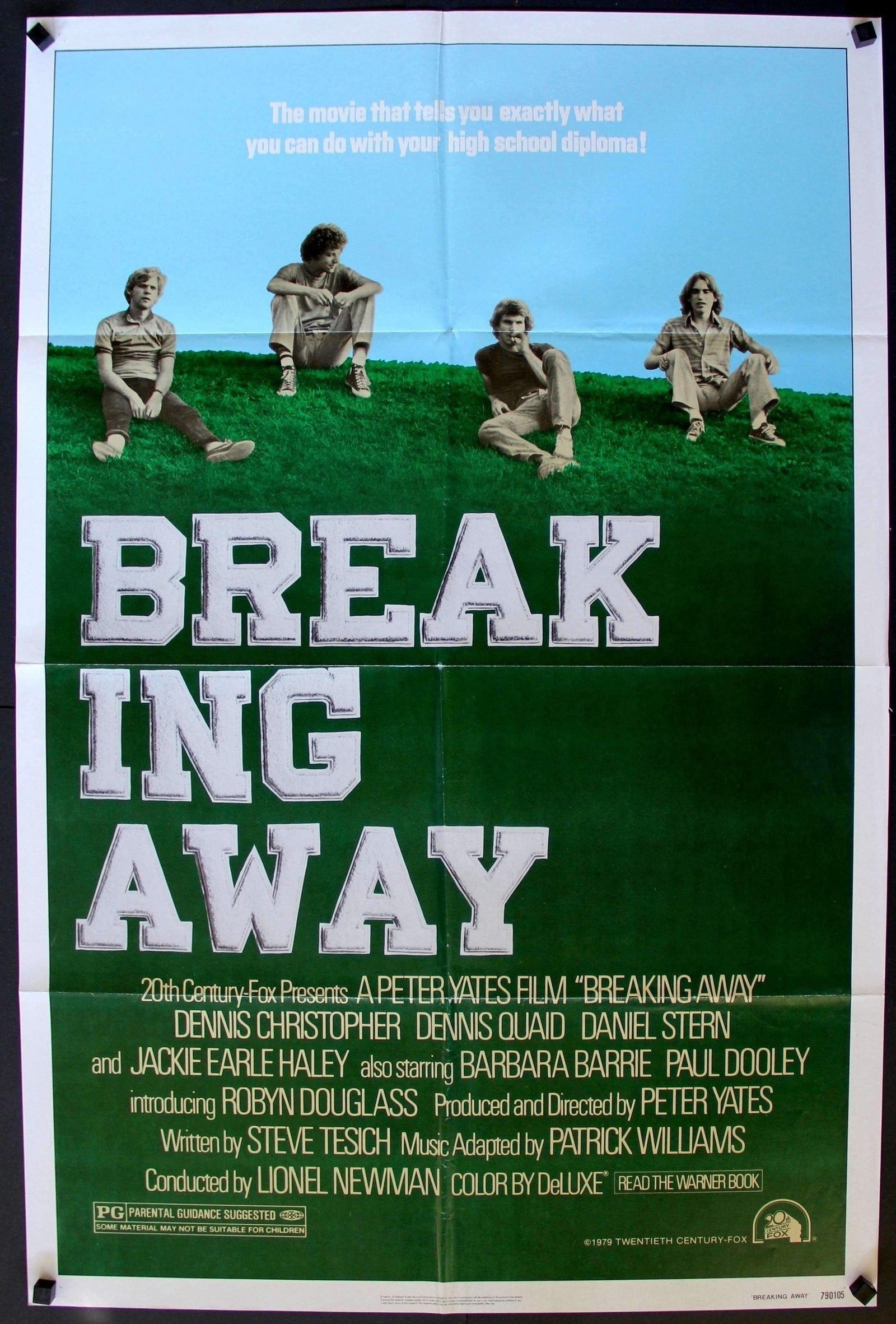 Breaking Away (1979) original movie poster for sale at Original Film Art - Vintage Movie Posters