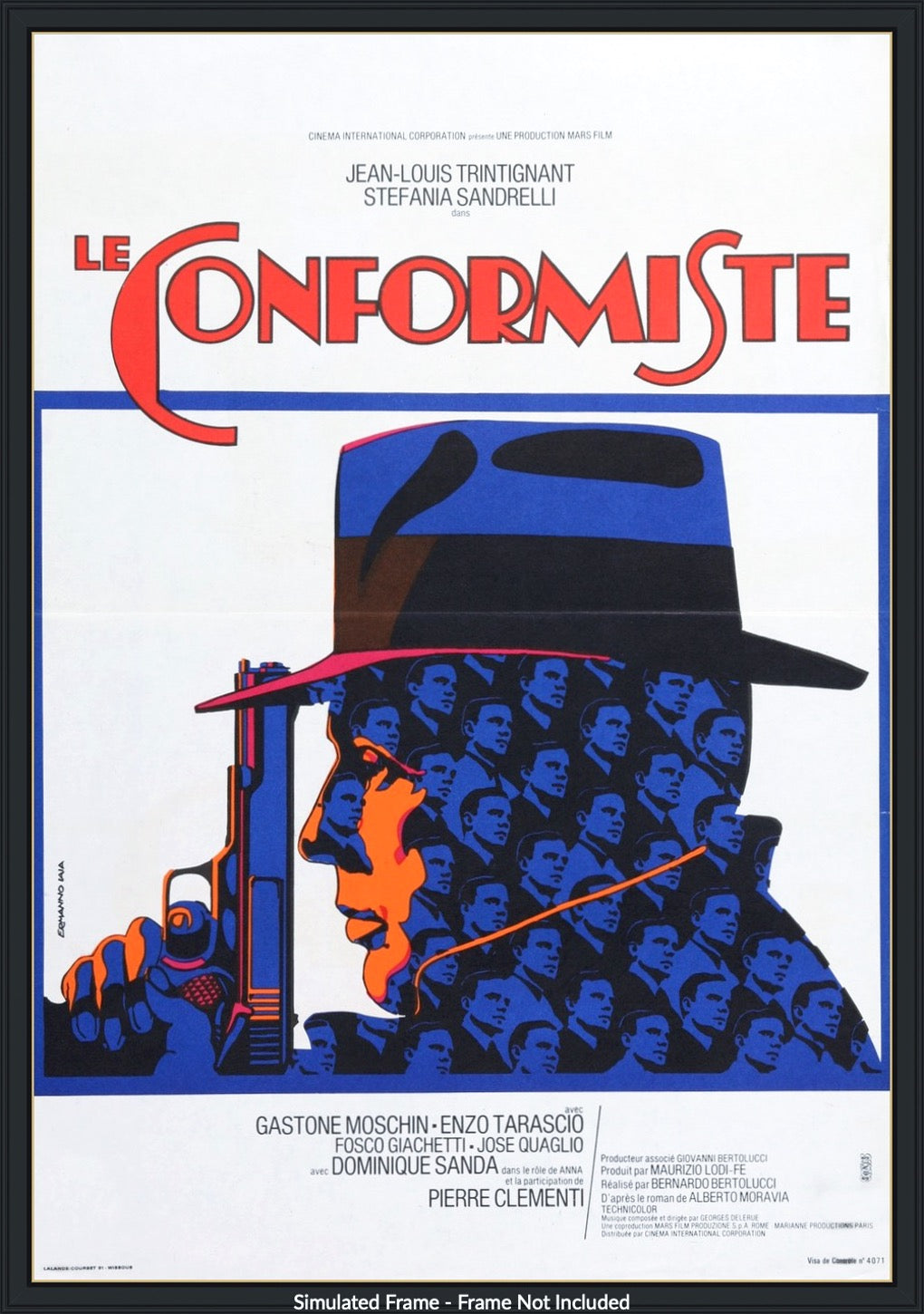 Conformist (1970) original movie poster for sale at Original Film Art - Vintage Movie Posters