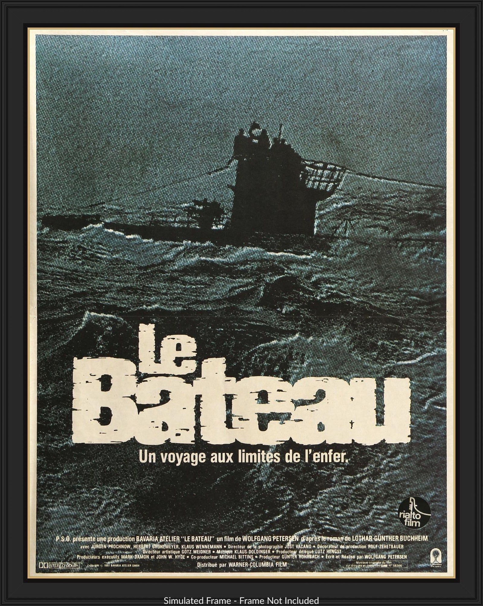 Das Boot (1981) original movie poster for sale at Original Film Art - Vintage Movie Posters