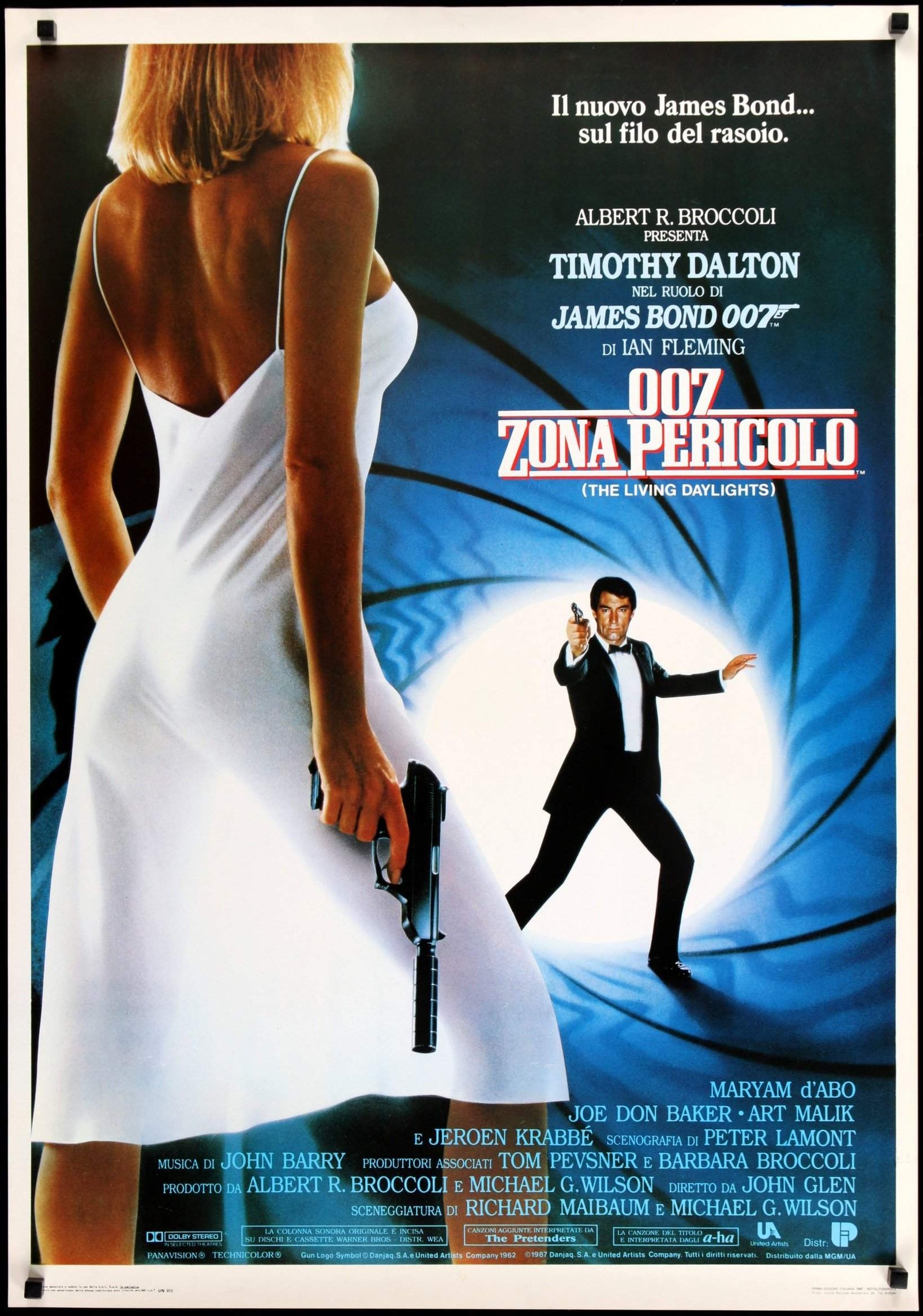 Living Daylights (1987) original movie poster for sale at Original Film Art - Vintage Movie Posters