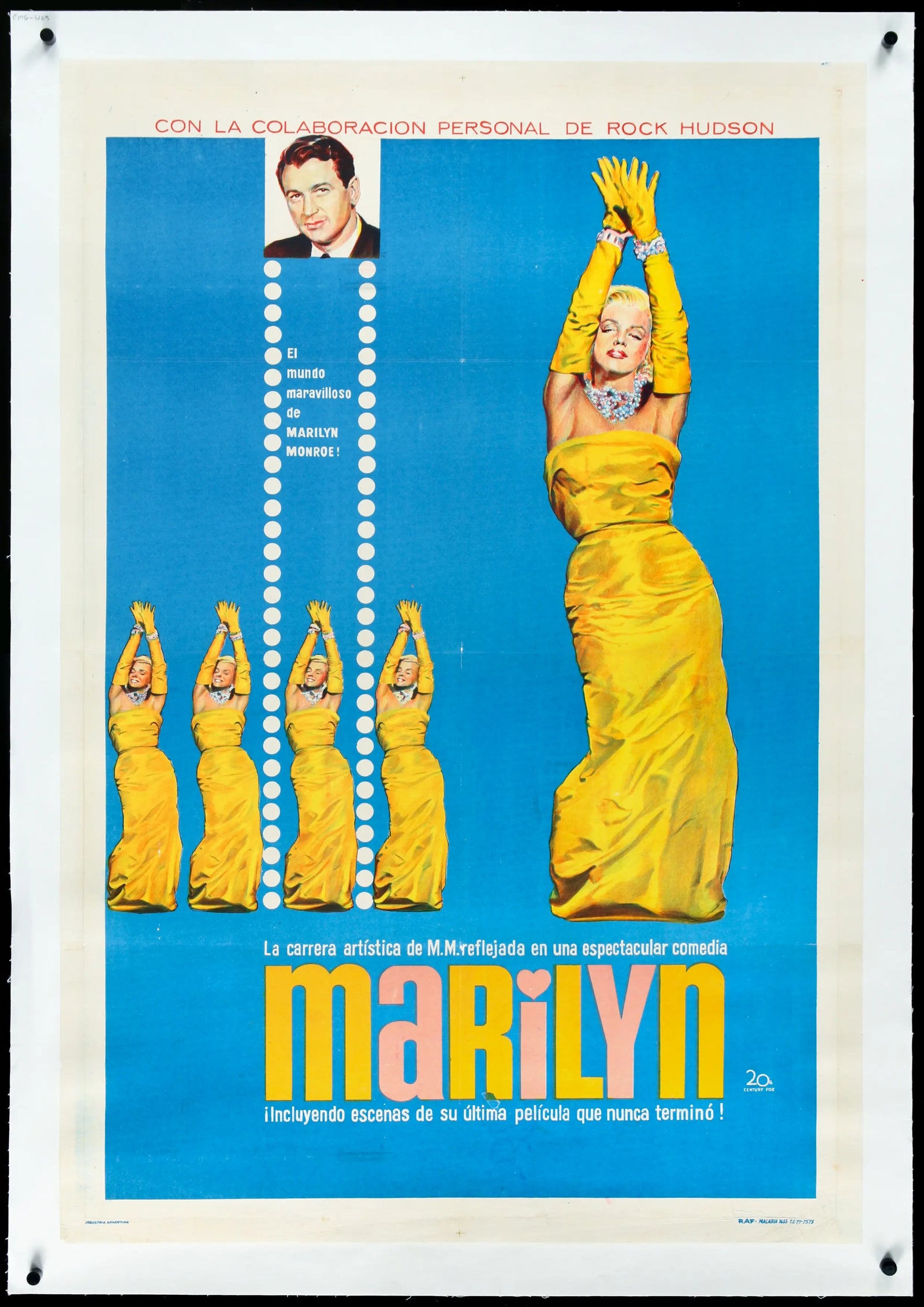 Marilyn (1963) original movie poster for sale at Original Film Art - Vintage Movie Posters
