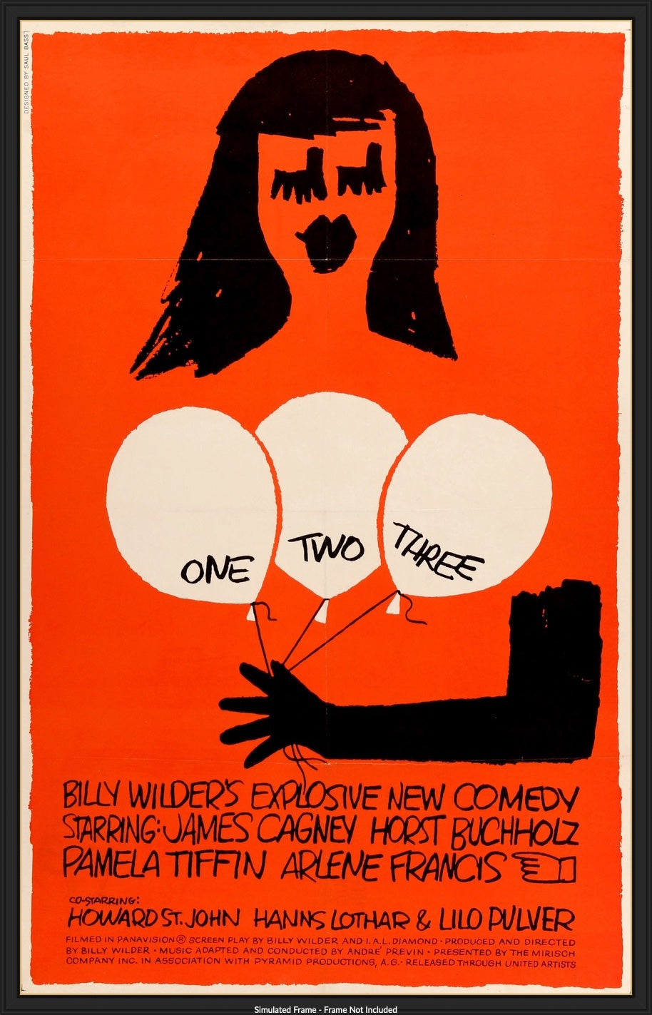 One, Two, Three (1961) original movie poster for sale at Original Film Art - Vintage Movie Posters