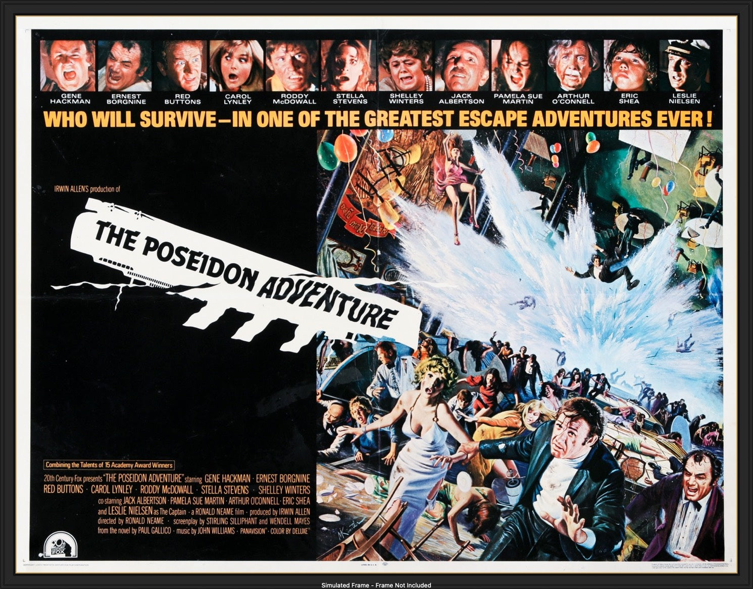 Poseidon Adventure (1972) original movie poster for sale at Original Film Art - Vintage Movie Posters