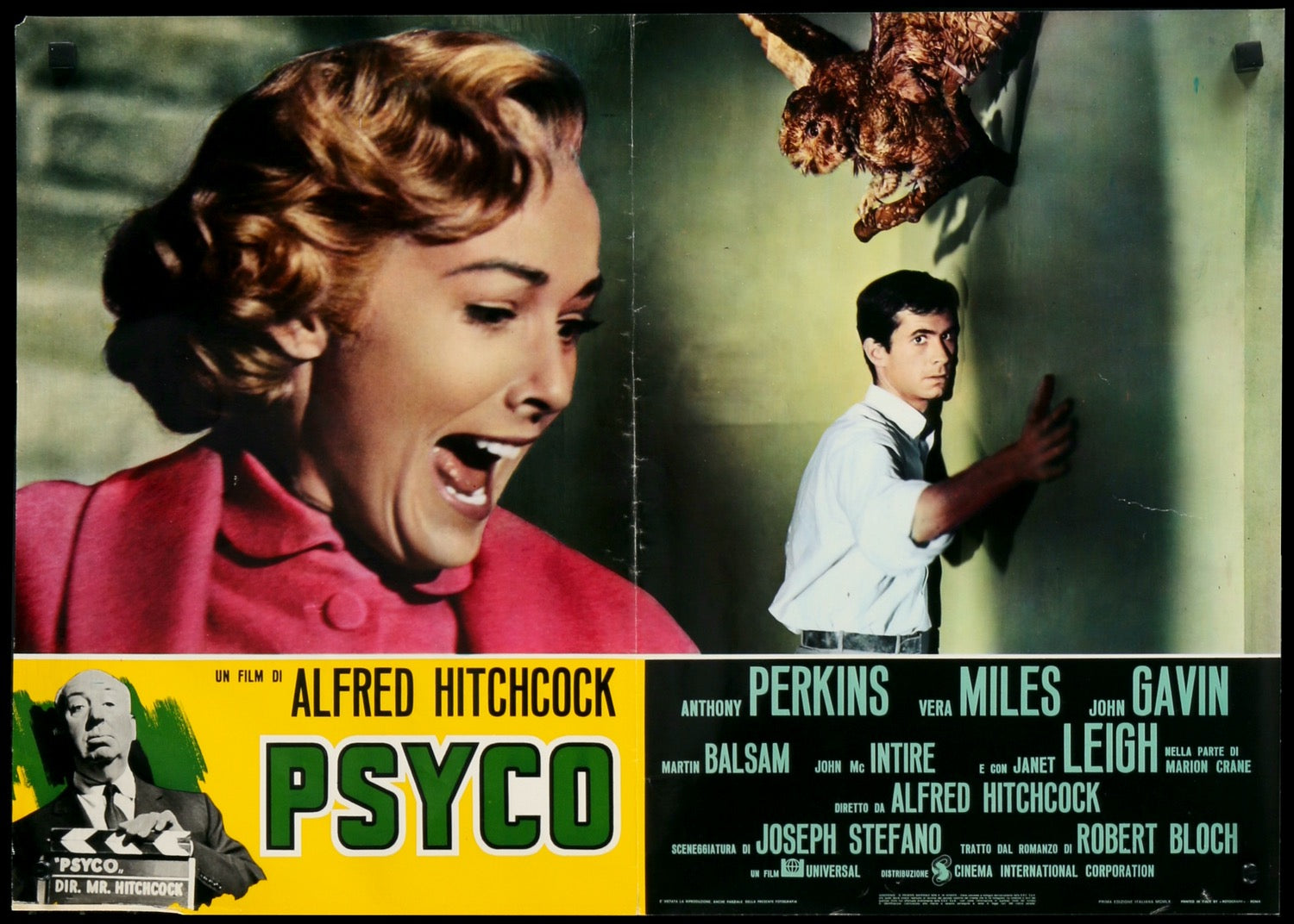Psycho (1960) original movie poster for sale at Original Film Art - Vintage Movie Posters