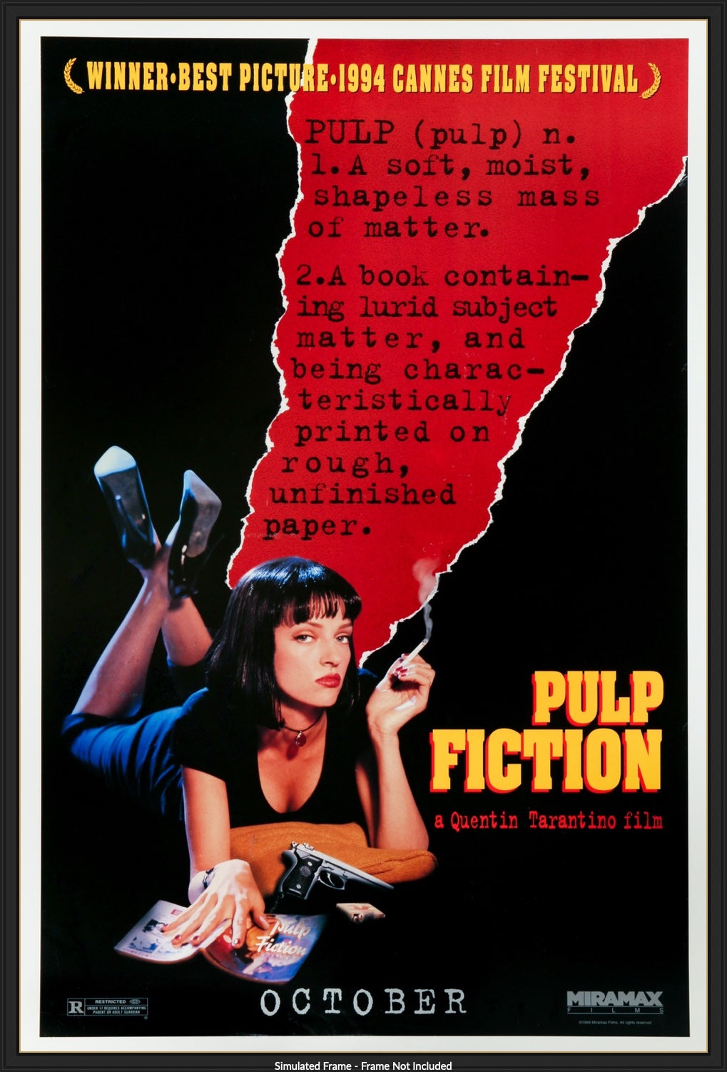 Pulp Fiction (1994) original movie poster for sale at Original Film Art - Vintage Movie Posters