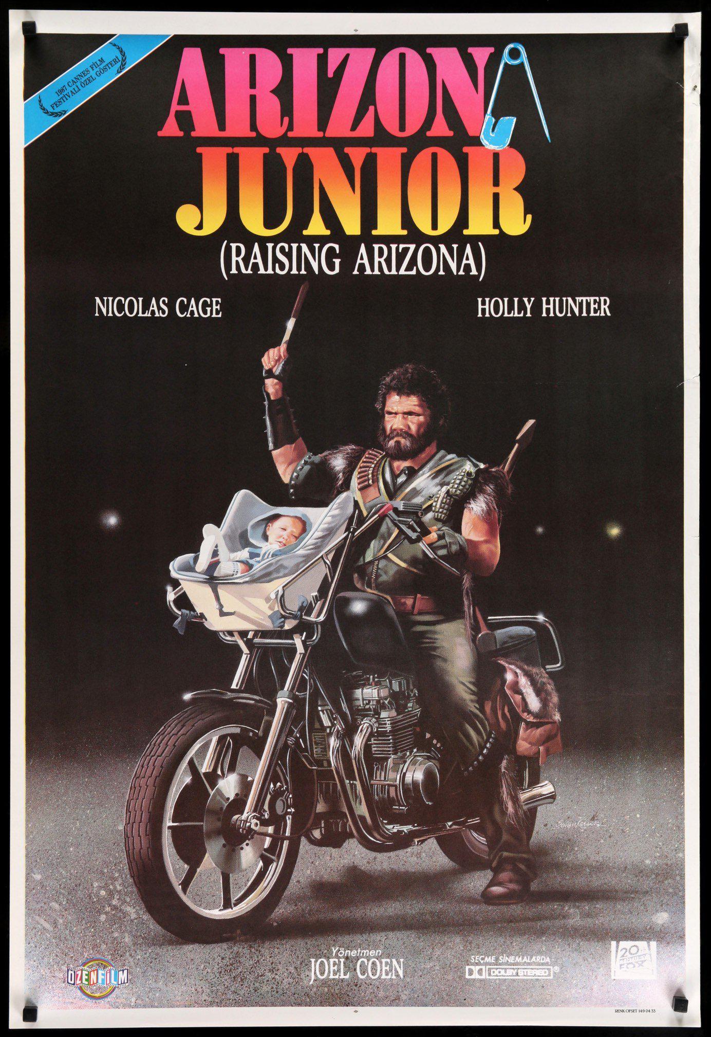 Raising Arizona (1987) original movie poster for sale at Original Film Art - Vintage Movie Posters