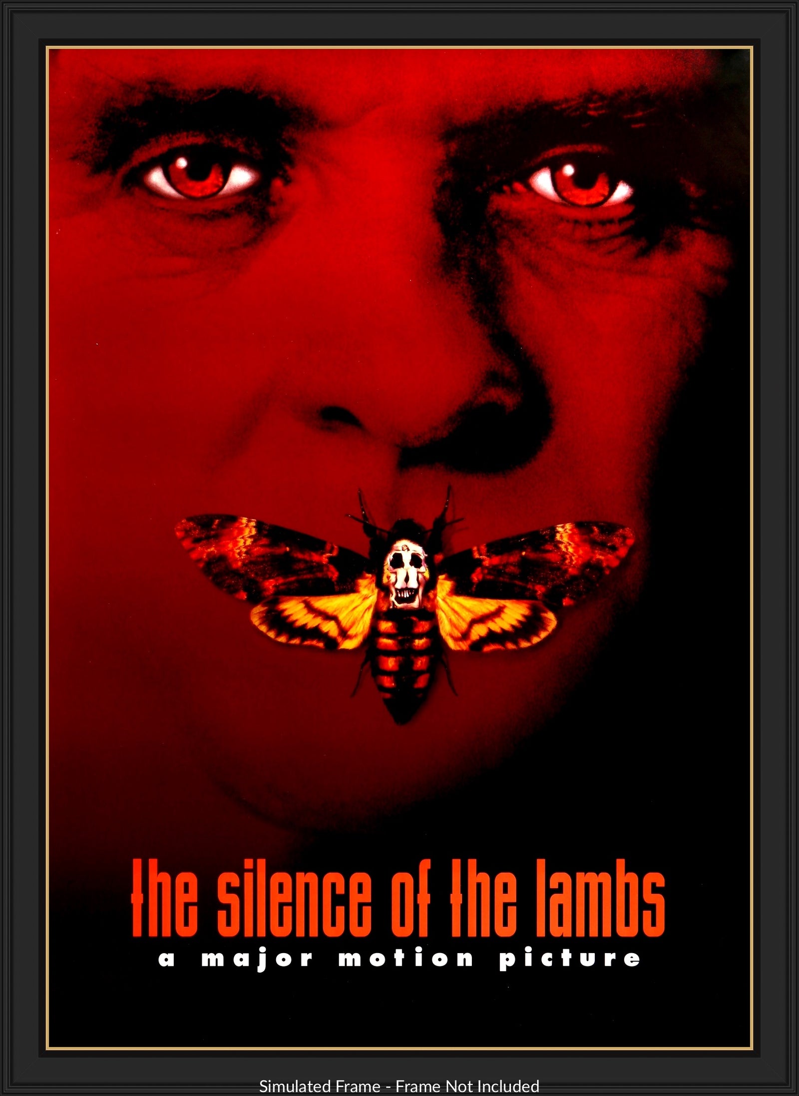 Silence of the Lambs (1991) original movie poster for sale at Original Film Art - Vintage Movie Posters