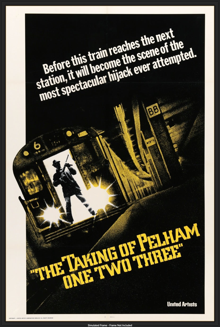 Taking of Pelham One Two Three (1974) original movie poster for sale at Original Film Art - Vintage Movie Posters
