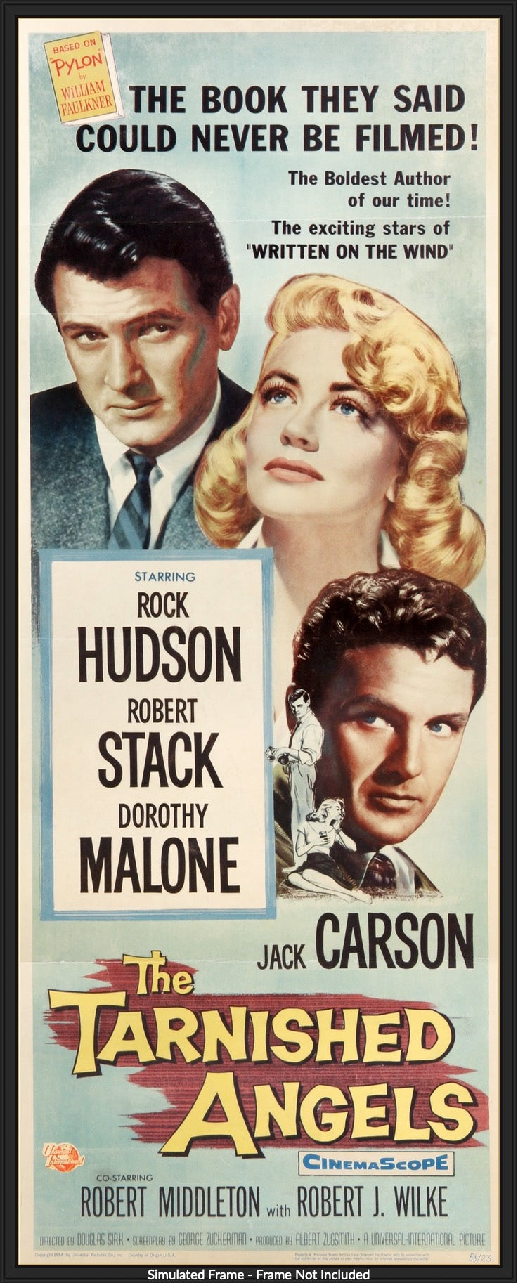 Tarnished Angels (1958) original movie poster for sale at Original Film Art - Vintage Movie Posters