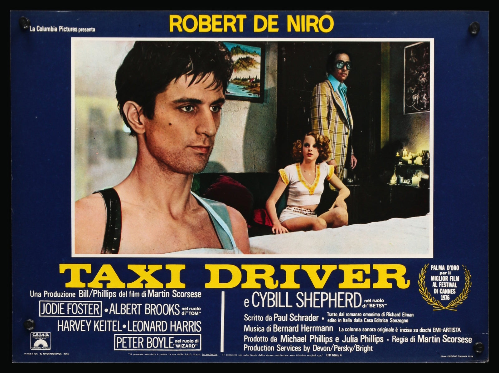 Taxi Driver (1976) original movie poster for sale at Original Film Art - Vintage Movie Posters