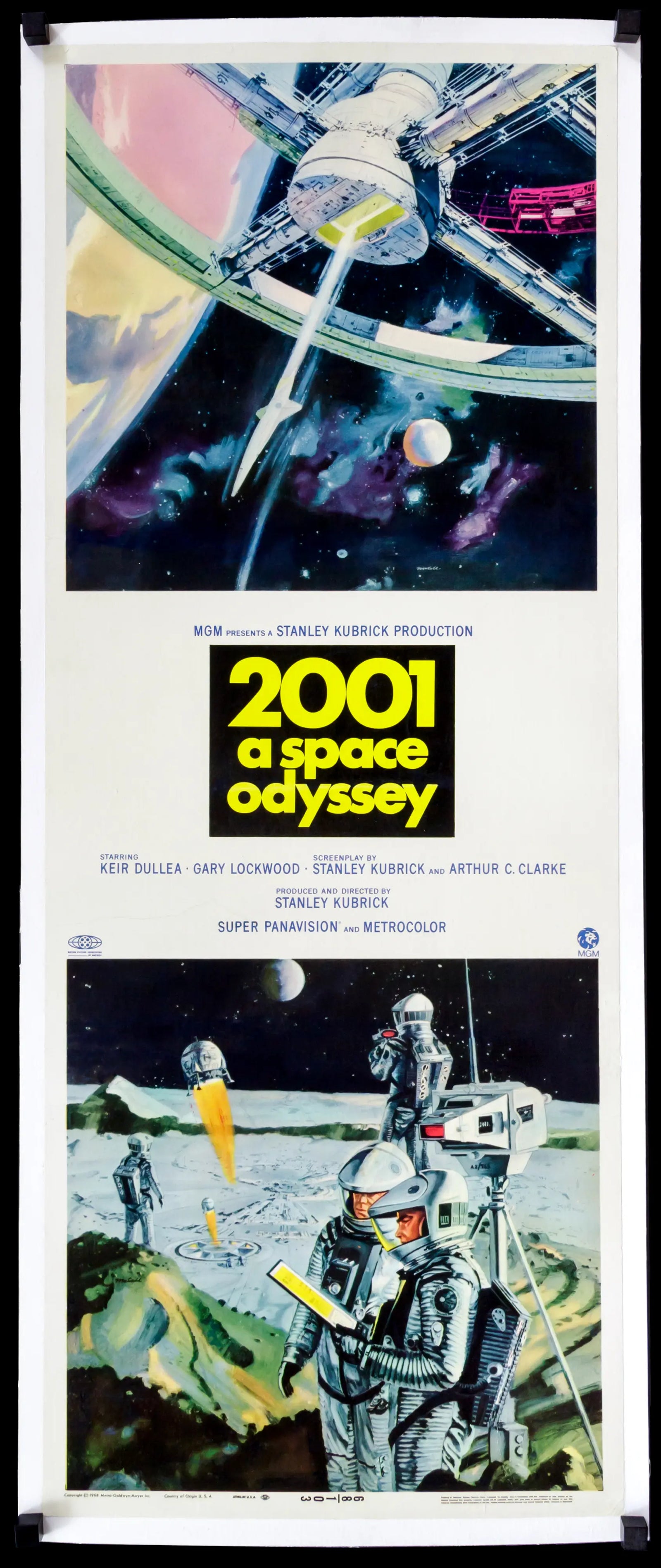2001: A Space Odyssey (1968) original movie poster for sale at Original Film Art - Vintage Movie Posters