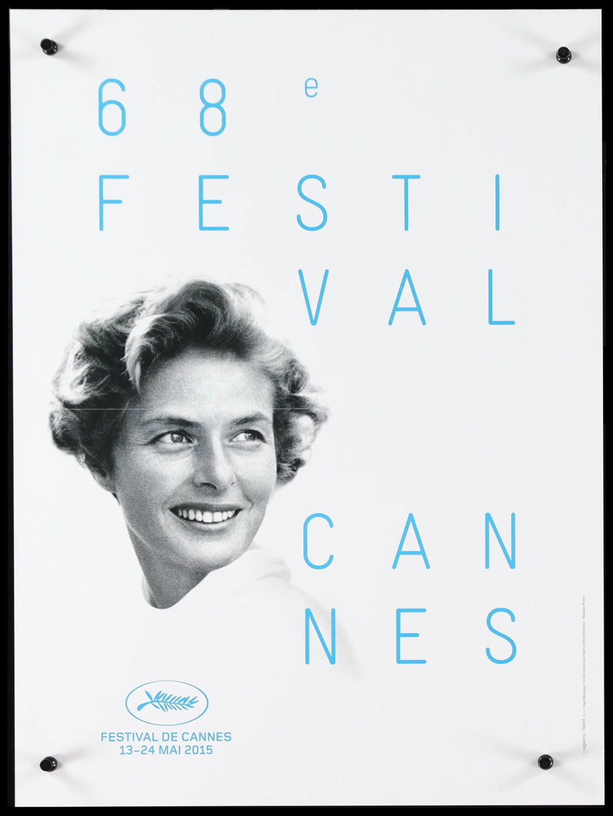 68th Cannes Film Festival (2015) original movie poster for sale at Original Film Art - Vintage Movie Posters