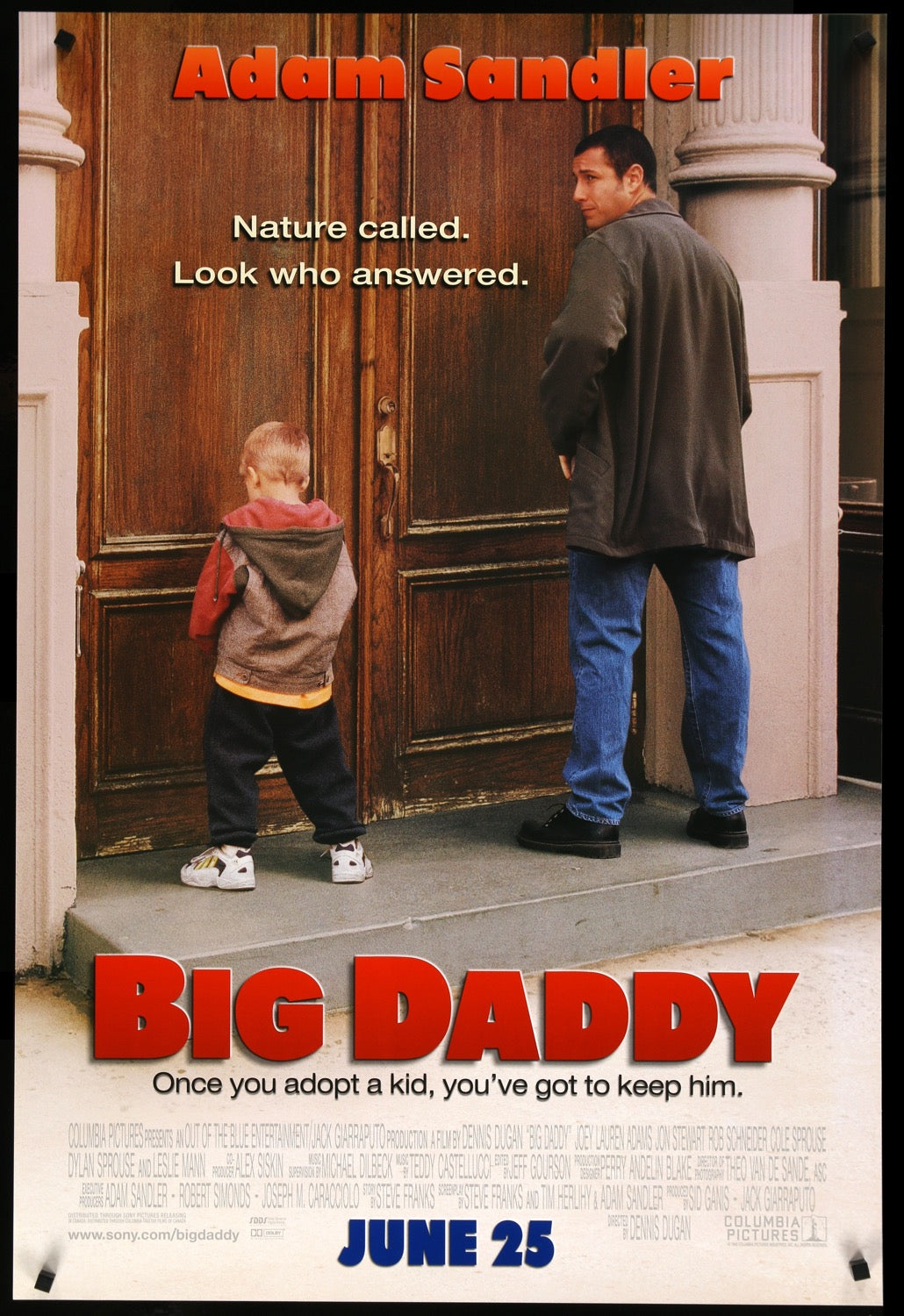 Big Daddy (1999) original movie poster for sale at Original Film Art