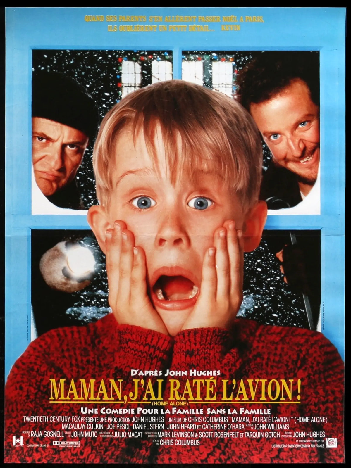 Home Alone (1990) original movie poster for sale at Original Film Art