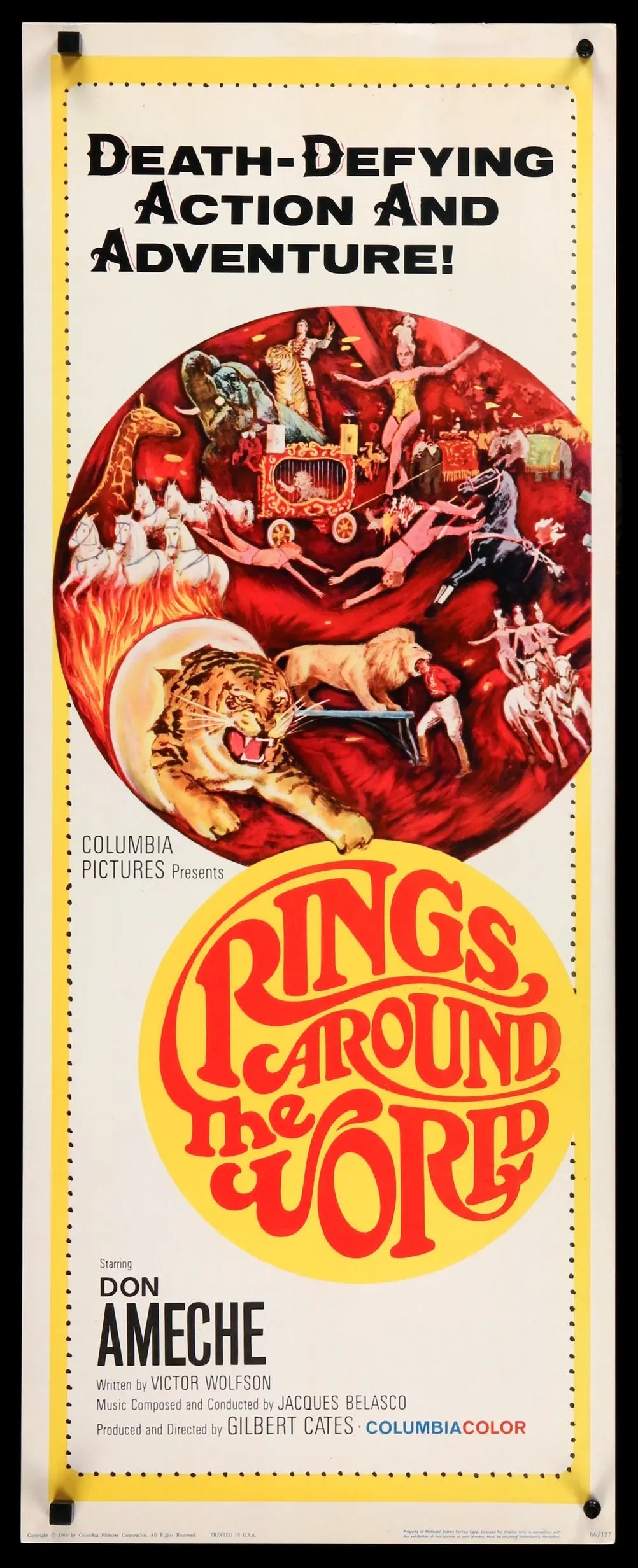 Rings Around the World (1966) original movie poster for sale at Original Film Art - Vintage Movie Posters