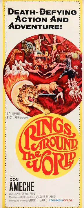 Rings Around the World (1966) original movie poster for sale at Original Film Art - Vintage Movie Posters