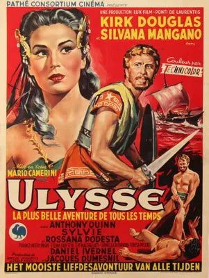 Ulysses (1954) original movie poster for sale at Original Film Art - Vintage Movie Posters