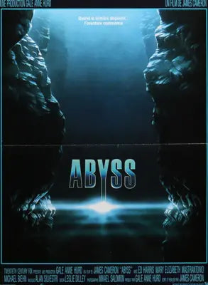 Abyss (1989) original movie poster for sale at Original Film Art - Vintage Movie Posters