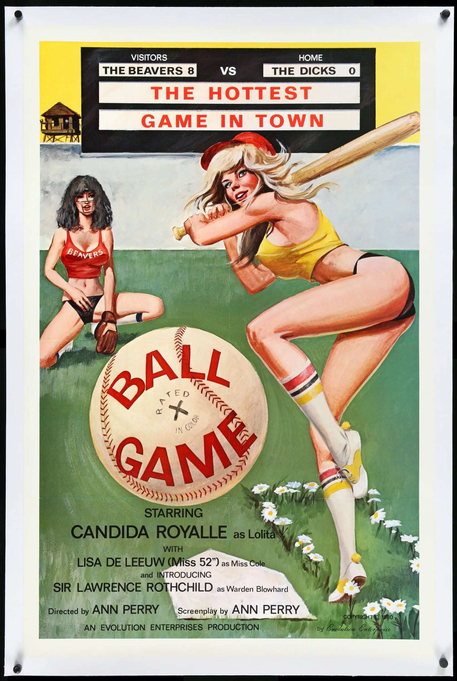 Ball Game (1980) original movie poster for sale at Original Film Art - Vintage Movie Posters