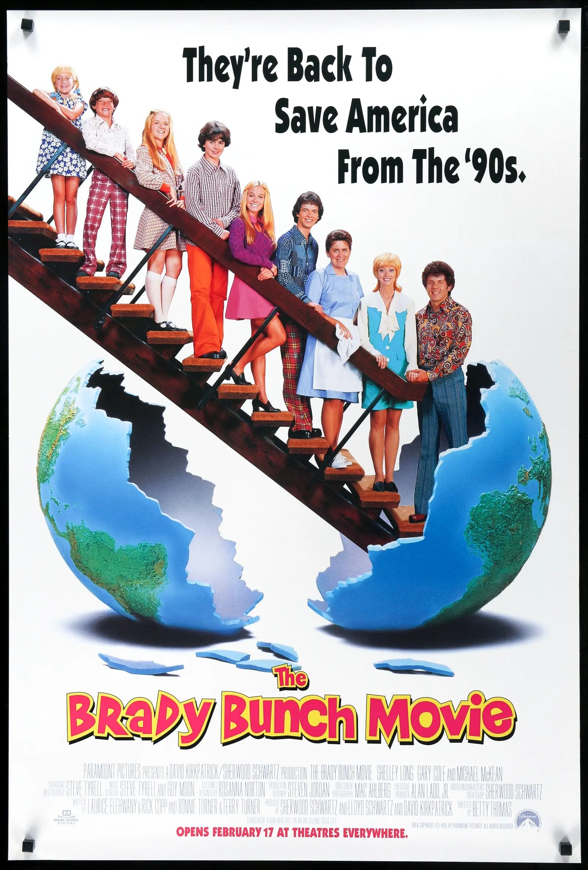 Brady Bunch Movie (1995) original movie poster for sale at Original Film Art