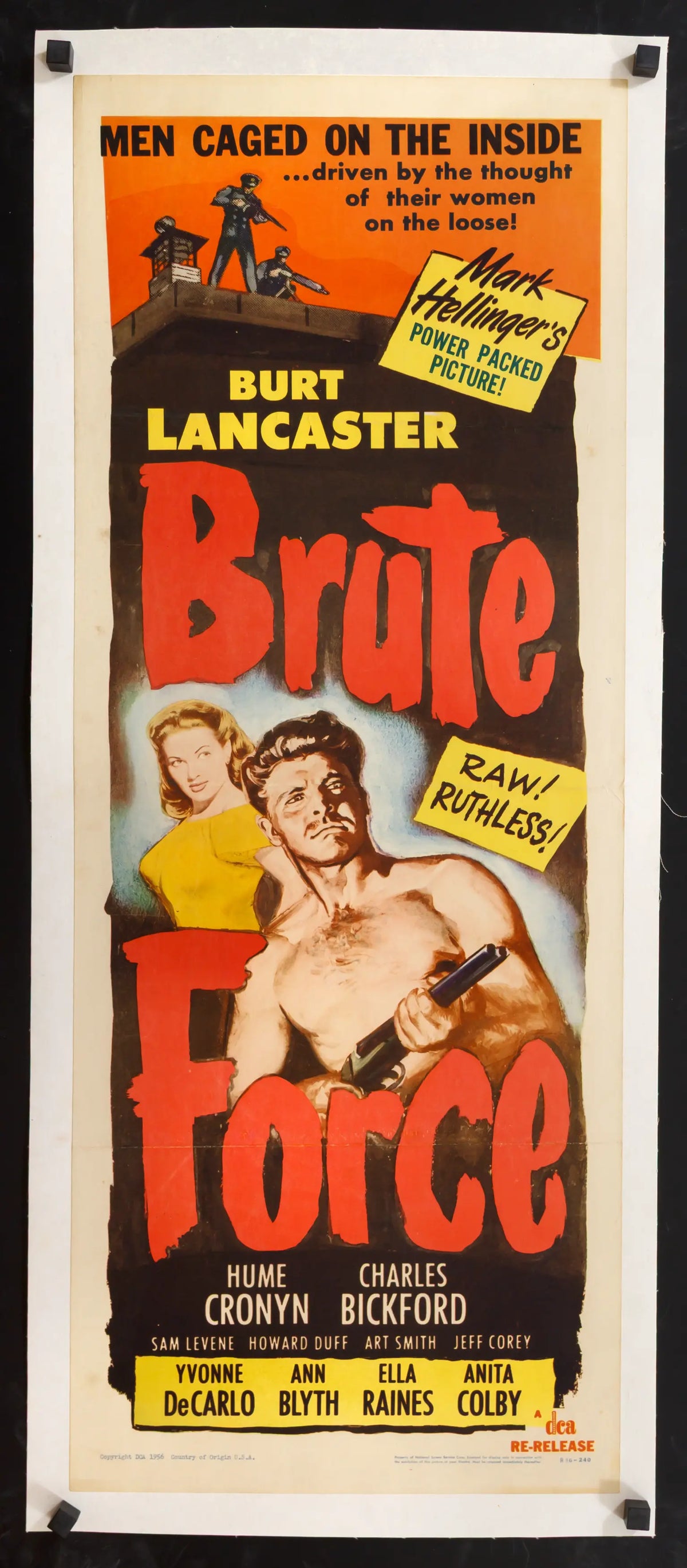 Brute Force (1947) original movie poster for sale at Original Film Art - Vintage Movie Posters