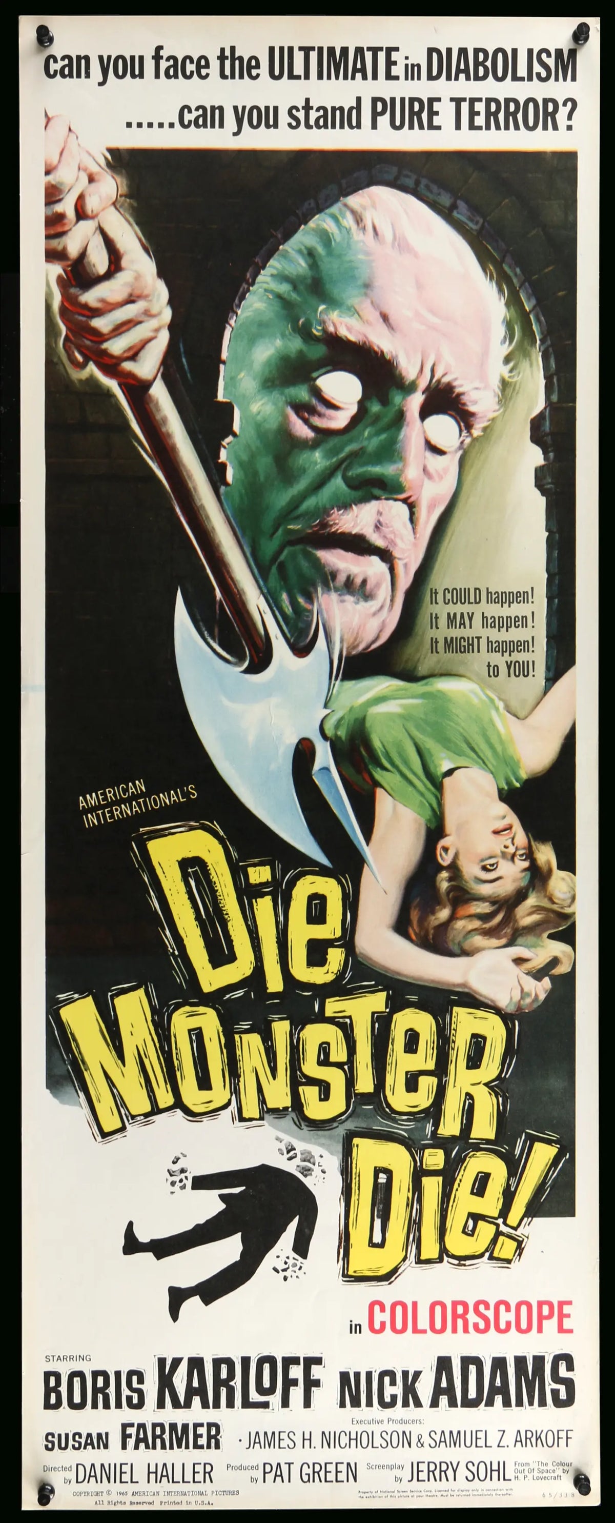 Die Monster Die! (1965)