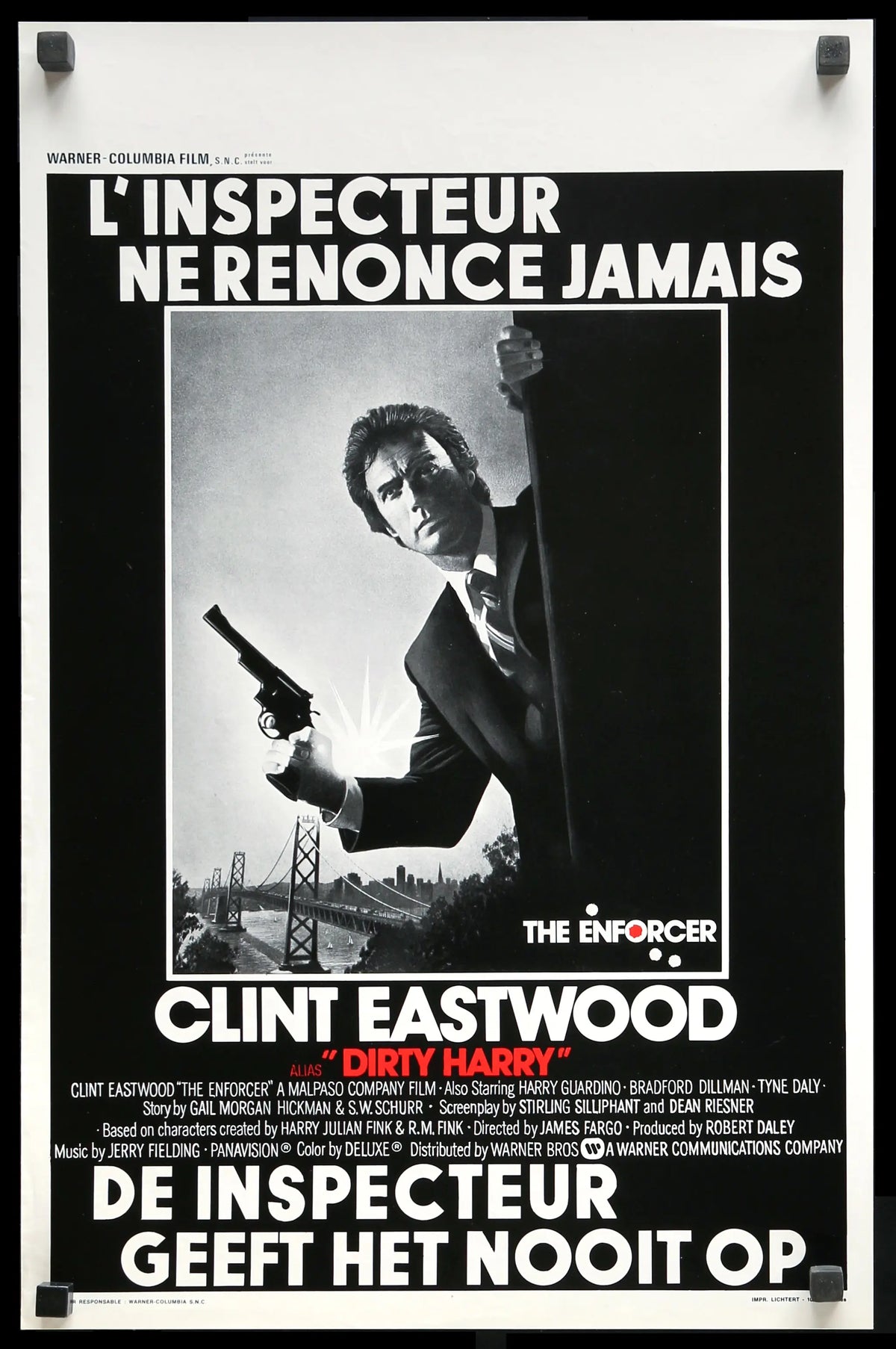 Enforcer (1976) original movie poster for sale at Original Film Art