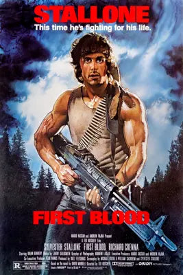 First Blood (1982) original movie poster for sale at Original Film Art