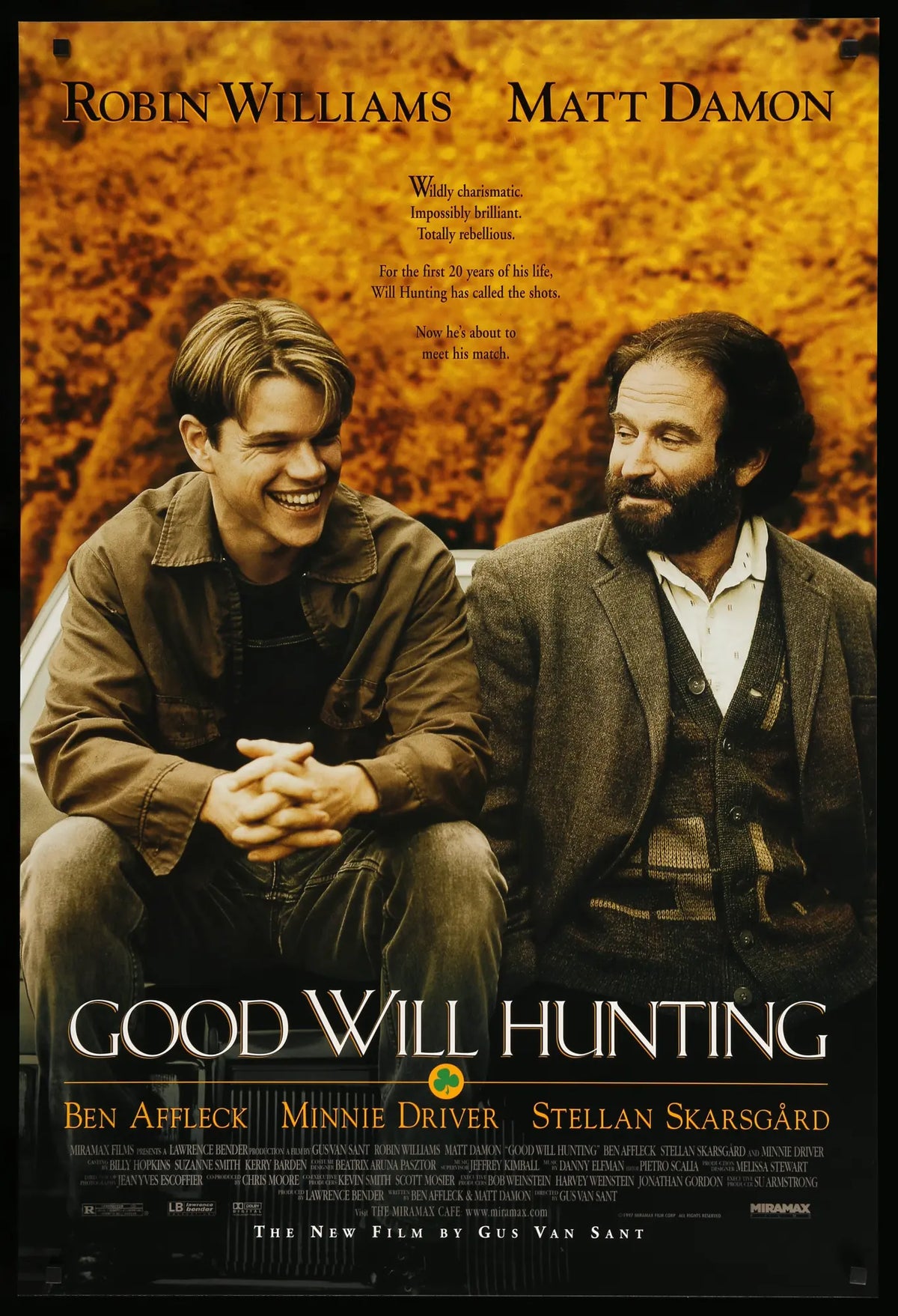 Good Will Hunting (1997) original movie poster for sale at Original Film Art