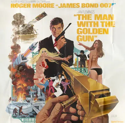 Man with the Golden Gun (1974) original movie poster for sale at Original Film Art - Vintage Movie Posters