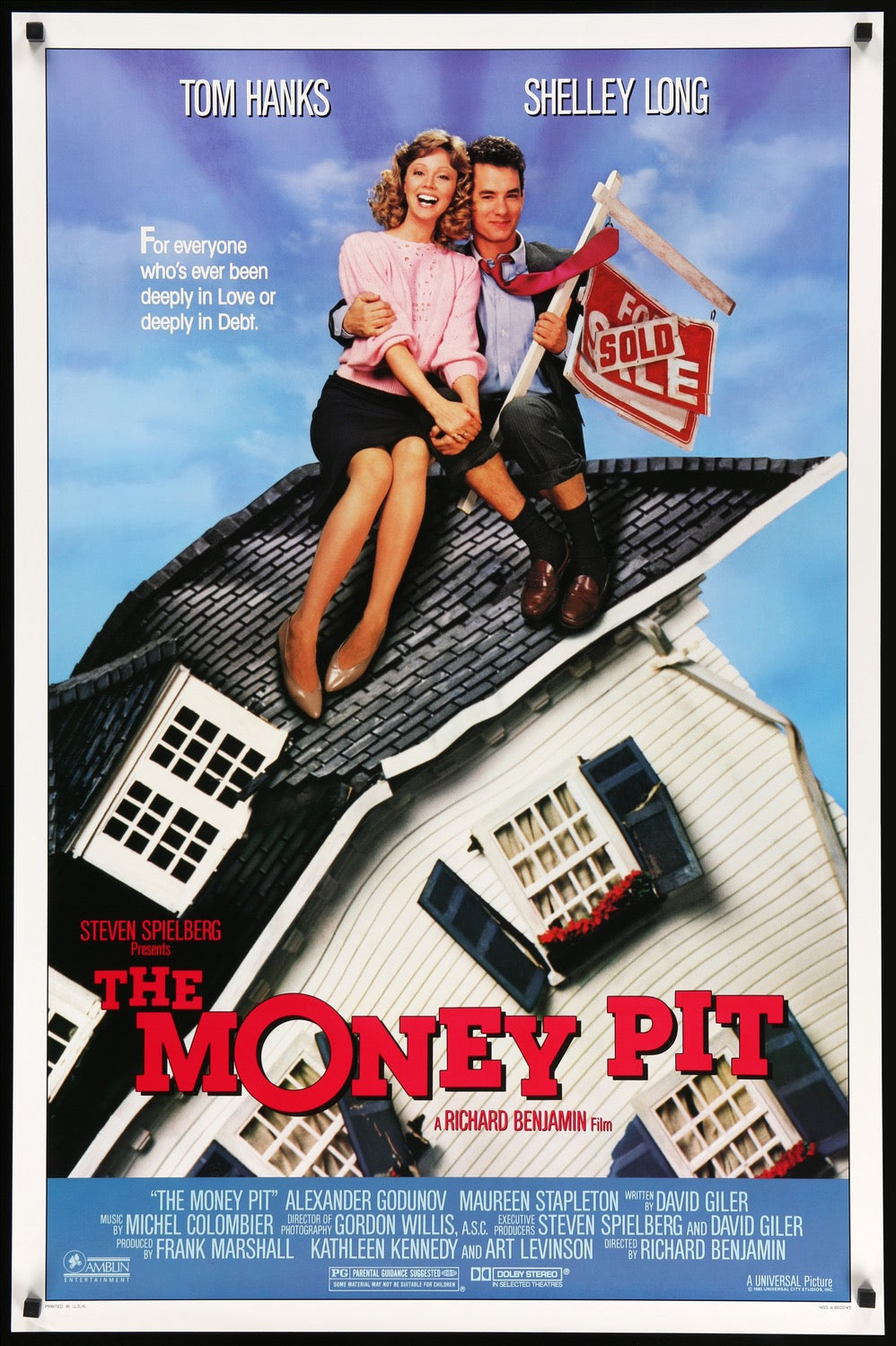 Money Pit (1986) original movie poster for sale at Original Film Art