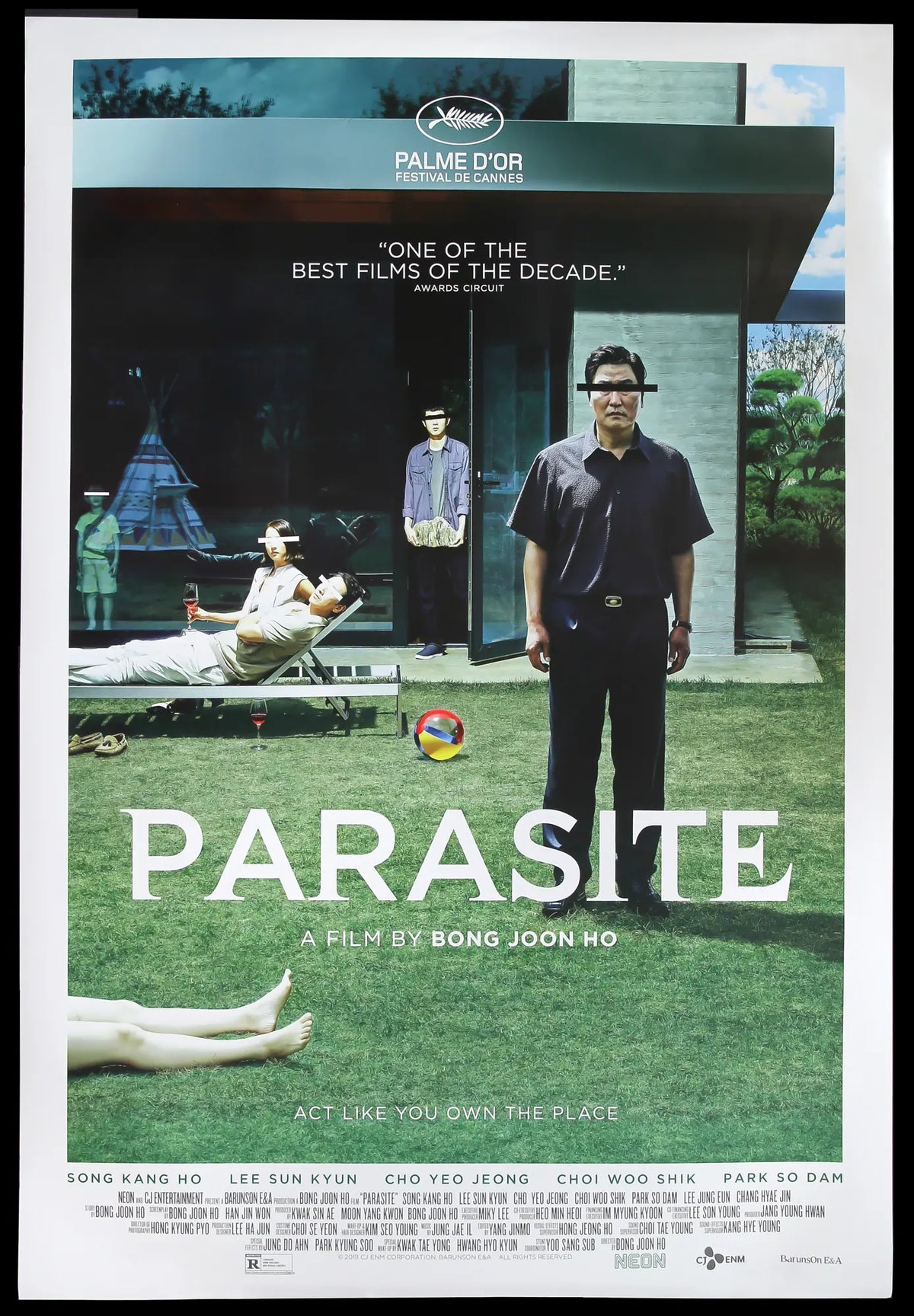 Parasite (2019) original movie poster for sale at Original Film Art