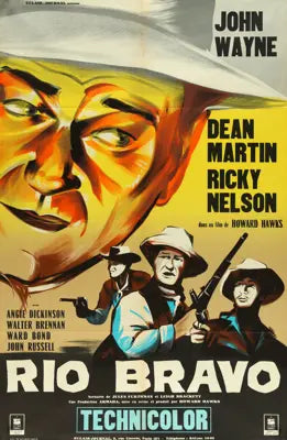 Rio Bravo (1959) original movie poster for sale at Original Film Art - Vintage Movie Posters