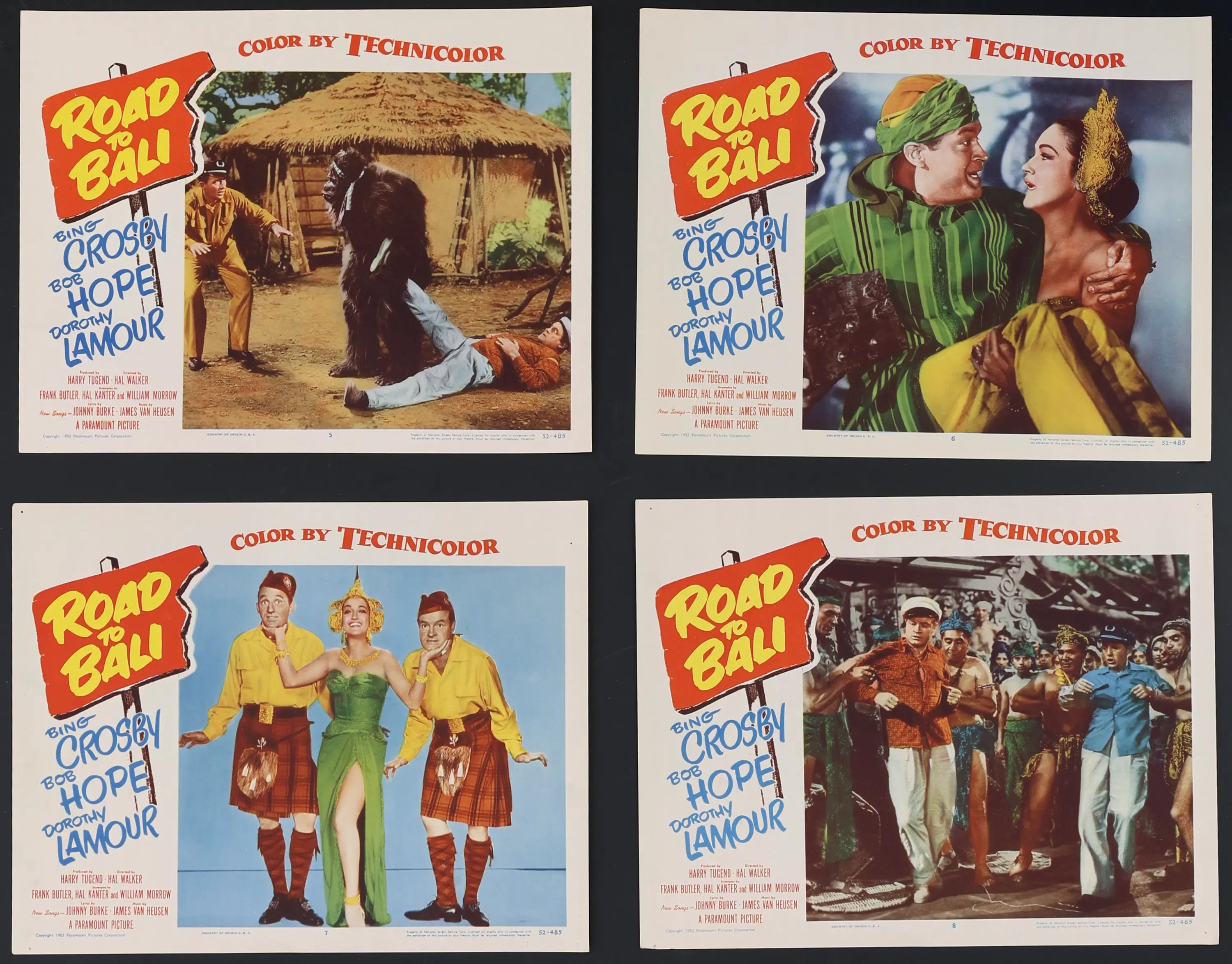 Road to Bali (1952) original movie poster for sale at Original Film Art - Vintage Movie Posters