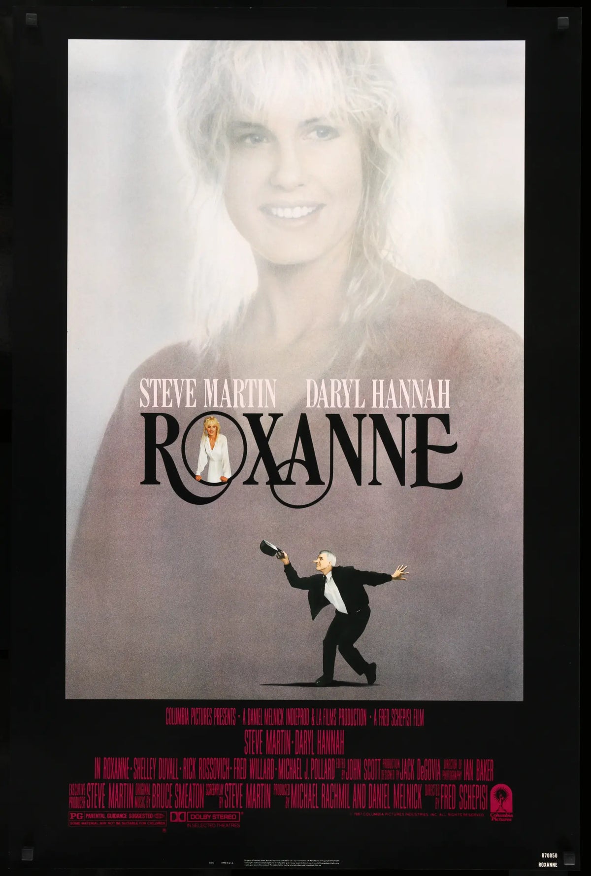 Roxanne (1987) original movie poster for sale at Original Film Art - Vintage Movie Posters