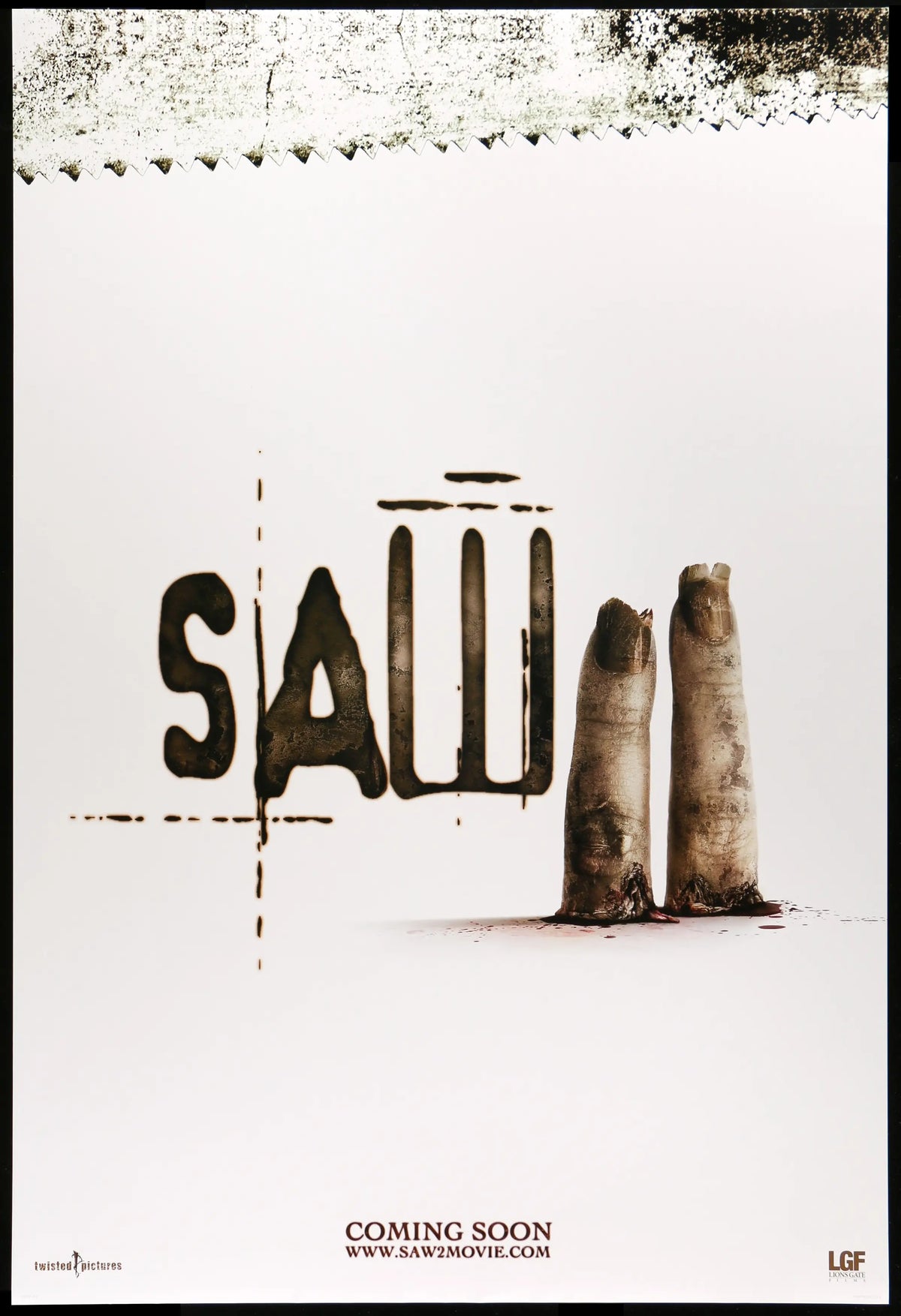 Saw II (2005) original movie poster for sale at Original Film Art - Vintage Movie Posters