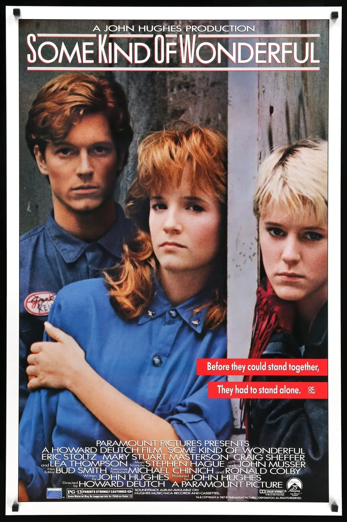 Some Kind of Wonderful (1986) original movie poster for sale at Original Film Art