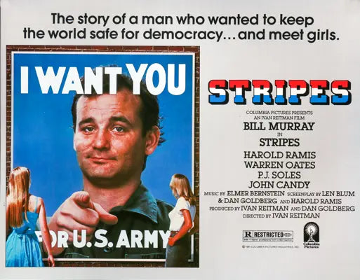 Stripes (1981) original movie poster for sale at Original Film Art