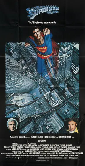 Superman: The Movie (1978) original movie poster for sale at Original Film Art - Vintage Movie Posters