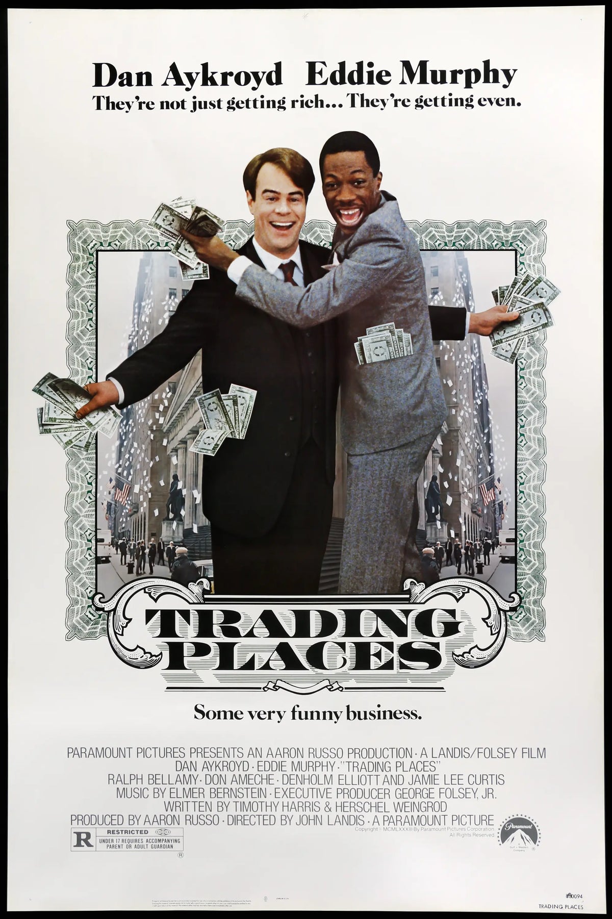 Trading Places (1983) original movie poster for sale at Original Film Art - Vintage Movie Posters