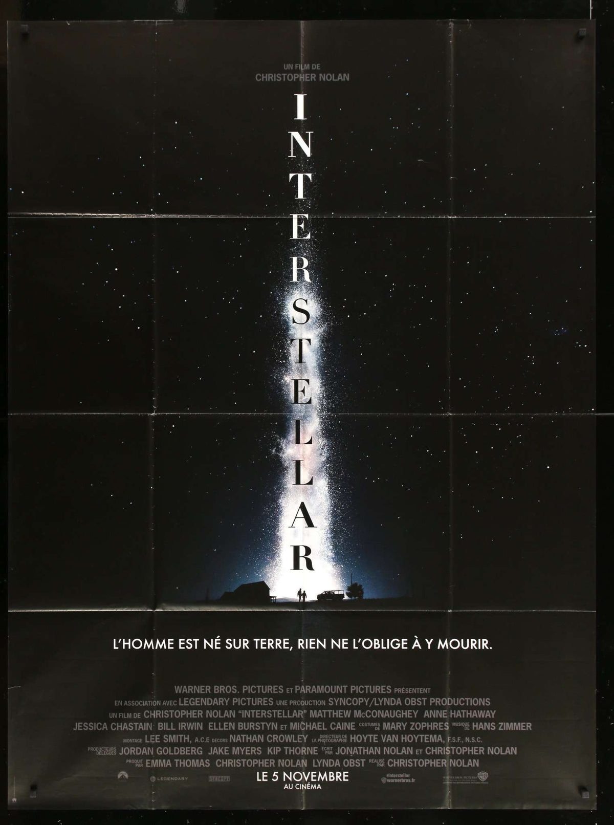 Interstellar (2014) original movie poster for sale at Original Film Art