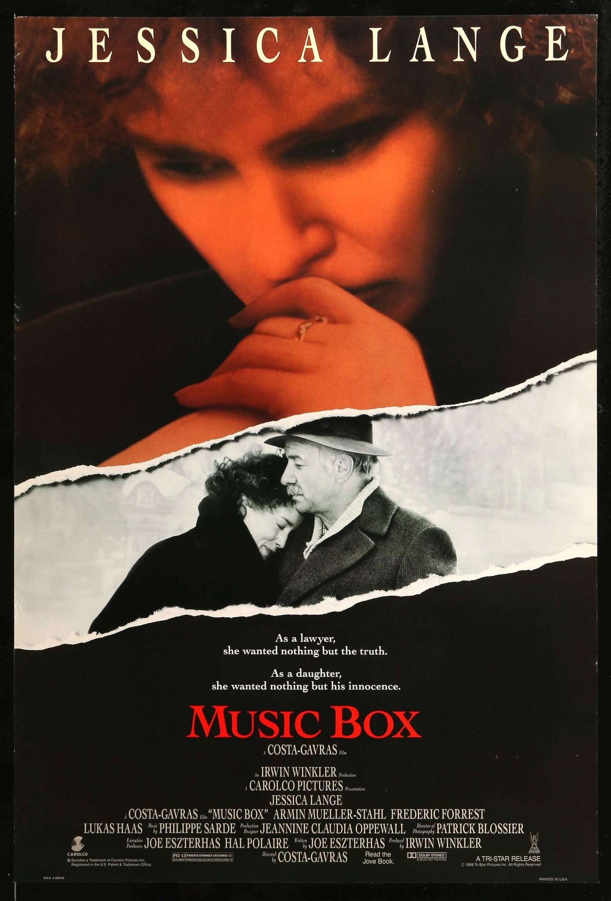 Music Box (1989) original movie poster for sale at Original Film Art
