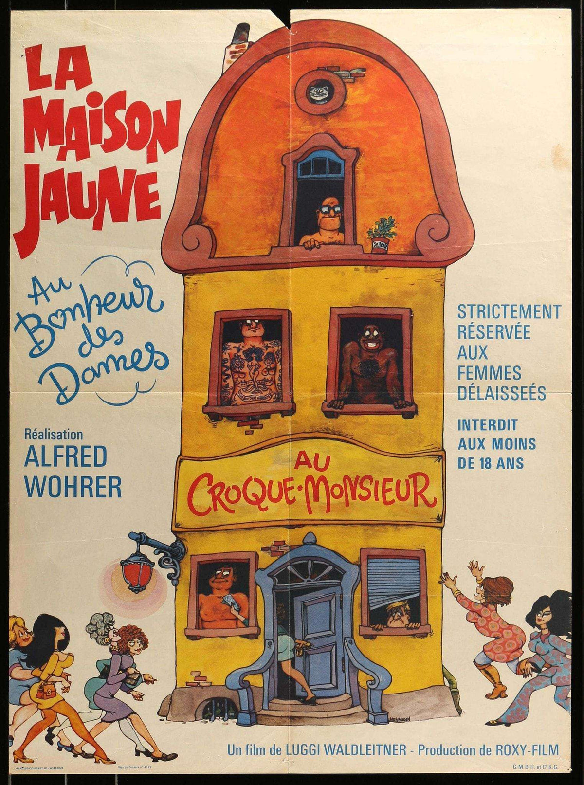 Yellow House on Pinnasberg (1970) original movie poster for sale at Original Film Art