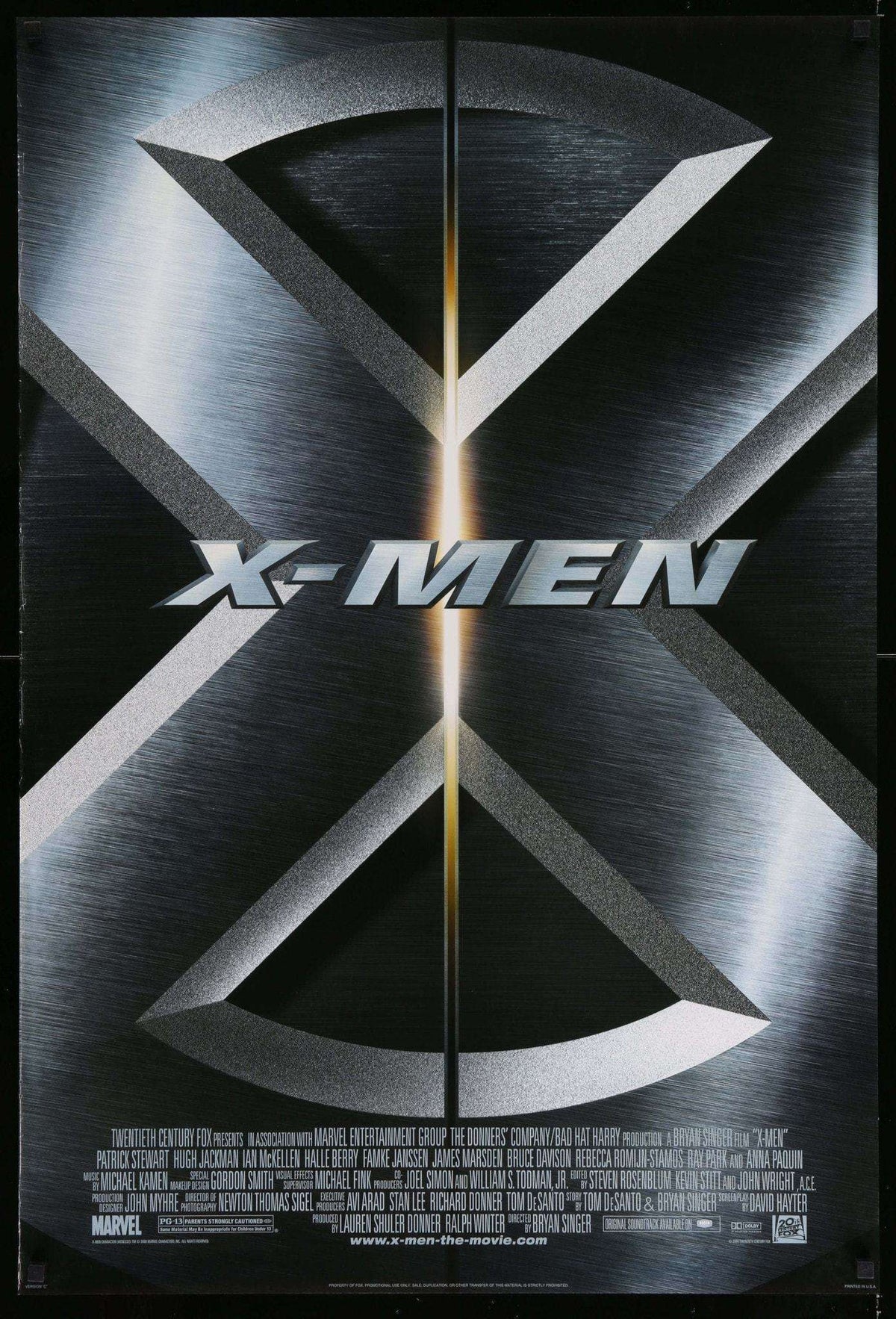 X-Men (2000) original movie poster for sale at Original Film Art