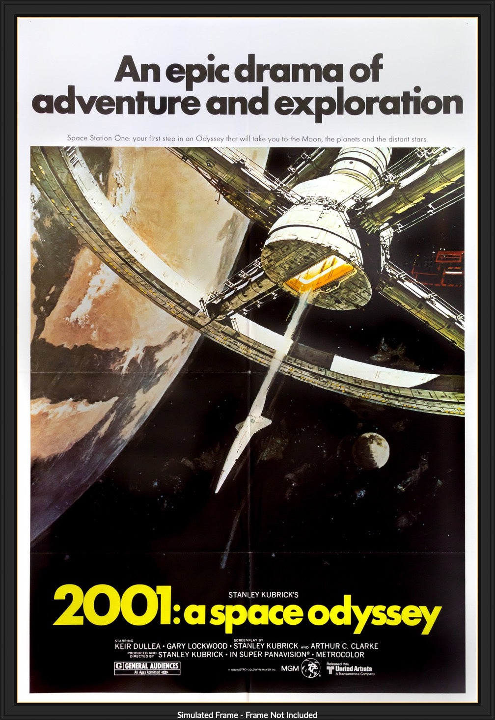 2001: A Space Odyssey (1968) original movie poster for sale at Original Film Art