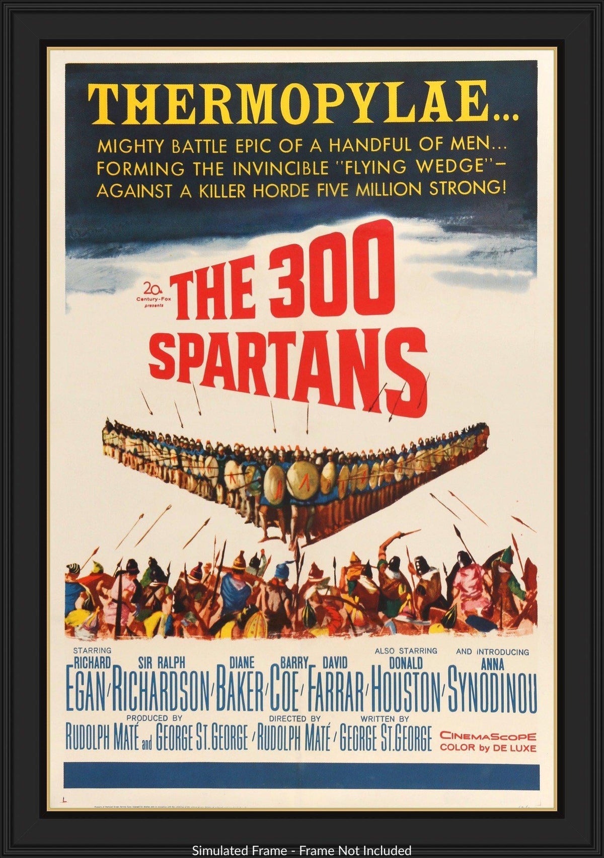 300 Spartans (1962) original movie poster for sale at Original Film Art - Vintage Movie Posters