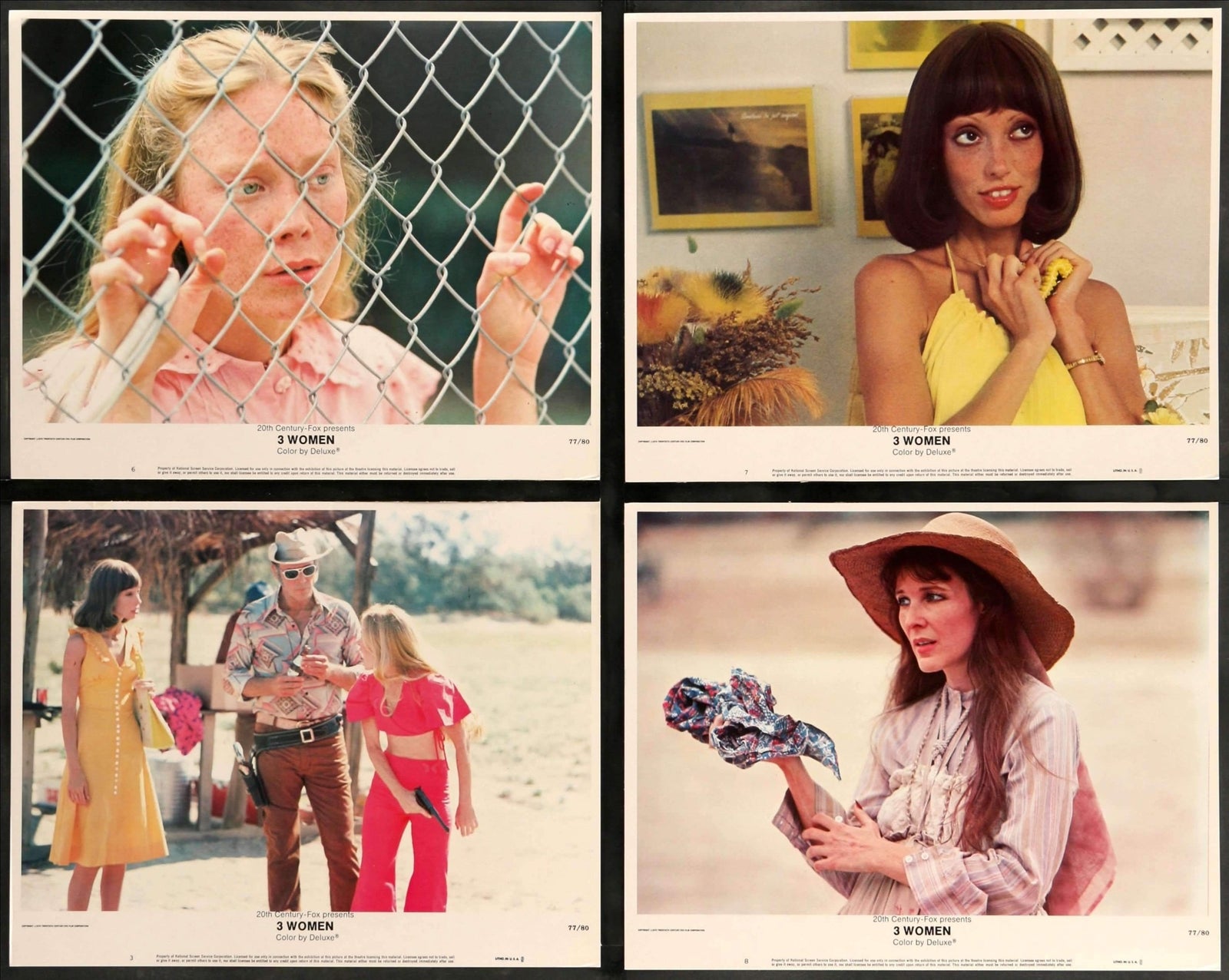 3 Women (1977) Lobby Cards - Set of 8 original movie poster for sale at Original Film Art - Vintage Movie Posters