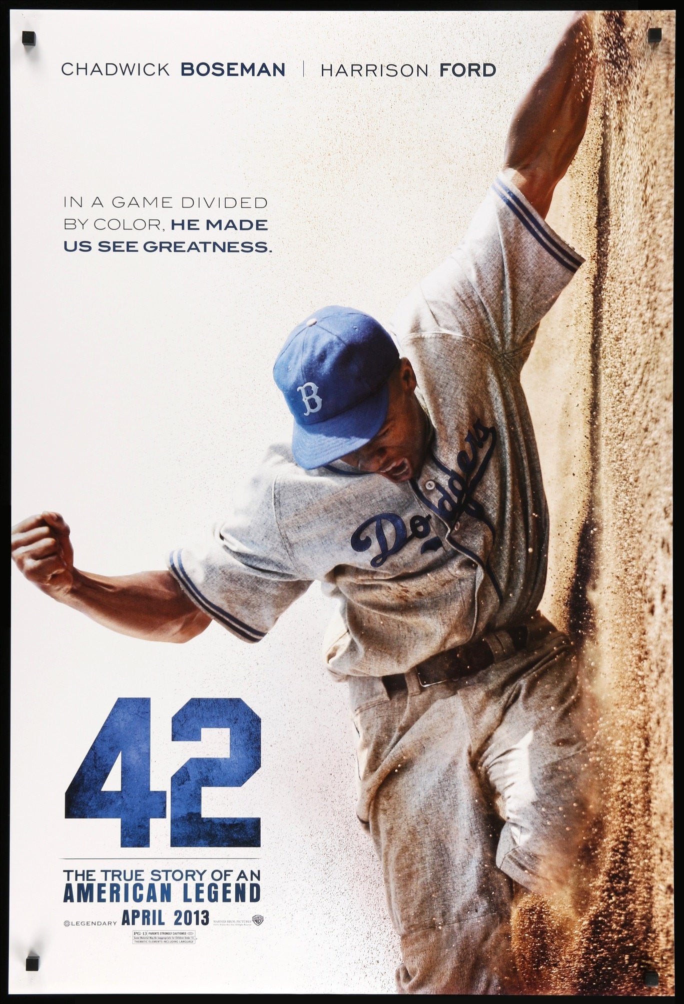42 (2013) original movie poster for sale at Original Film Art