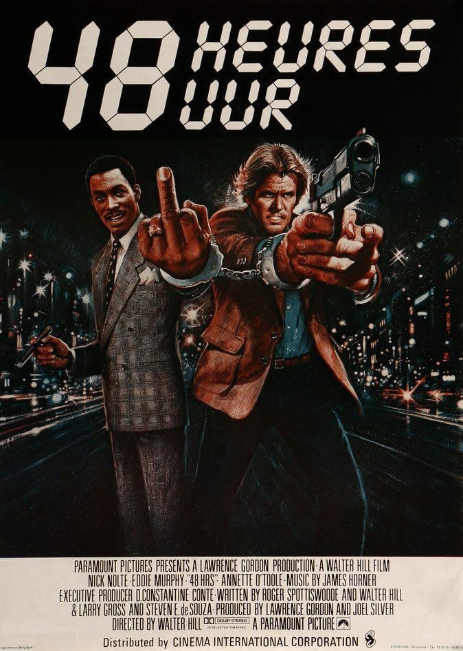 48 Hrs. (1982) original movie poster for sale at Original Film Art - Vintage Movie Posters